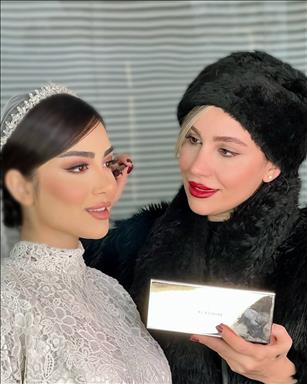 آرایش عروس سالن زیبایی مانا حاجیان  در  اصفهان