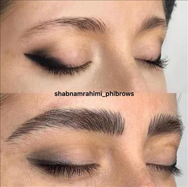 سالن عروس تهران سالن زیبایی خدمات ابرو شبنم رحیمی  در  تهران